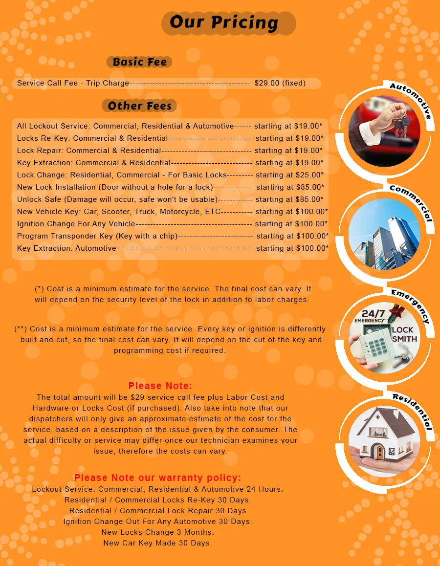 Palos Hills Locksmith Store Palos Hills, IL 708-629-3182 - Pricelist-13